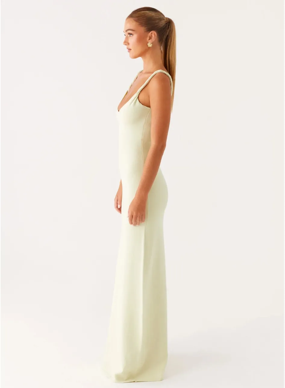 Peppermayo Anastasia Maxi Dress - Light Green - Image 2