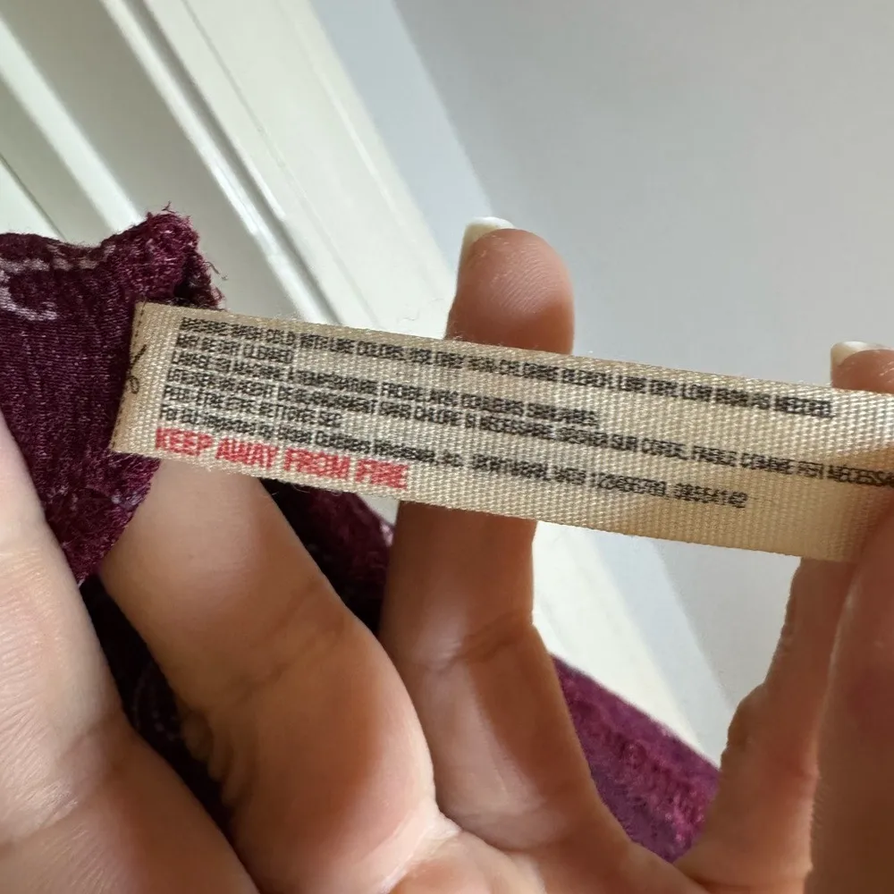 Free People Intimately French Girl Print Dress, S‎ - Image 5