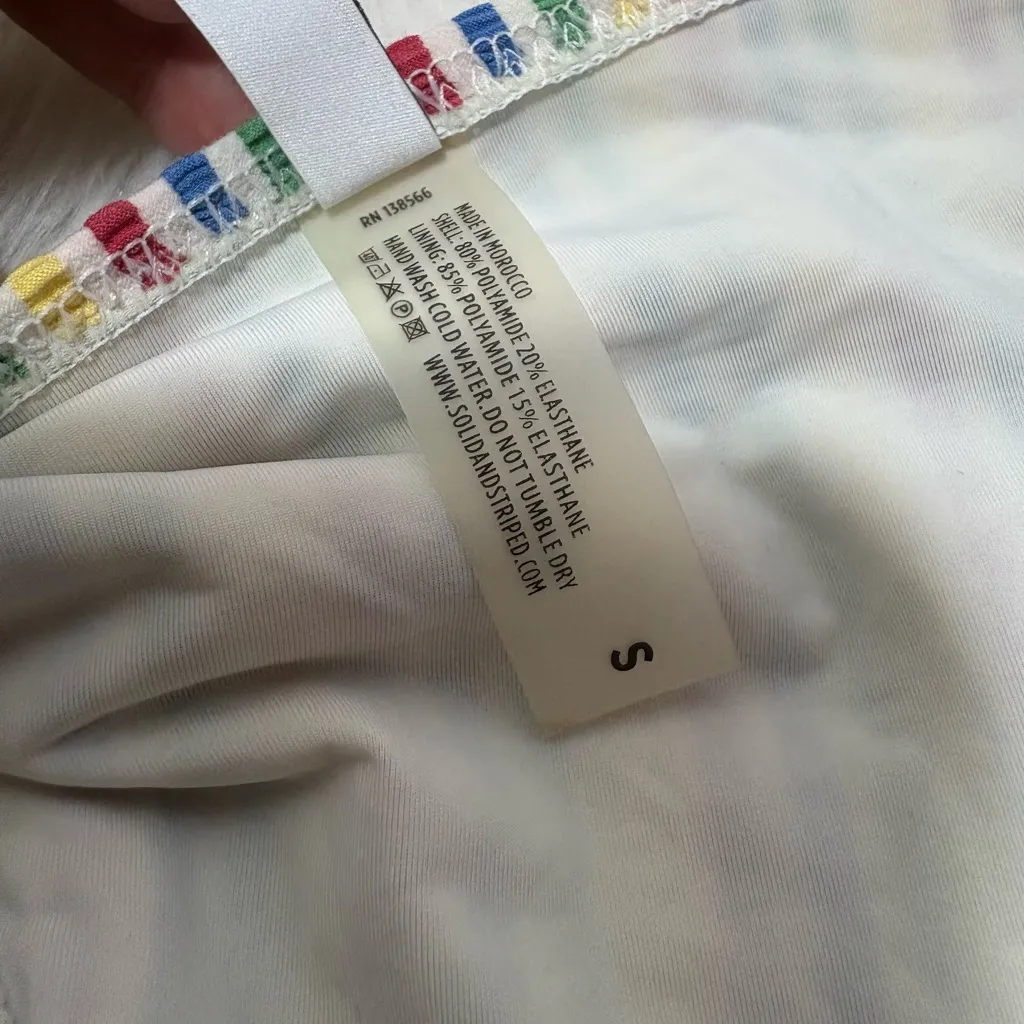 SOLID & STRIPED Colorful Striped Bikini Bottom - Image 6