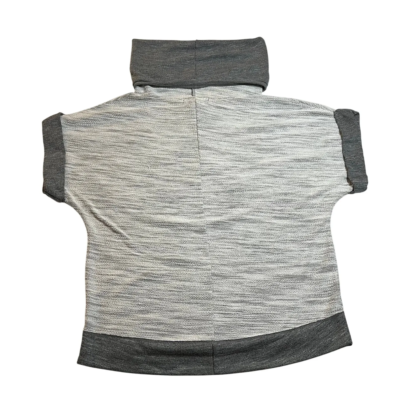 Calvin Klein Jeans Women's Turtleneck Short Sleeve Sweatshirt Size Medium Casual - Image 2