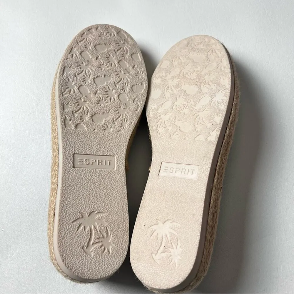 ESPRIT Women's Black  Erika Espadrille Slip-On Sneaker Sz 6.5 - Image 2