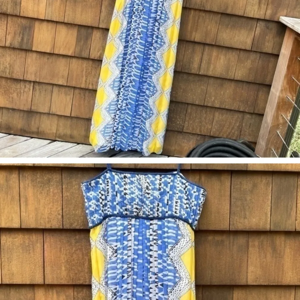 Anthropologie Ranna Gill Sunburst Beaded Bohemian Maxi Dress Size Medium NWT - Image 5