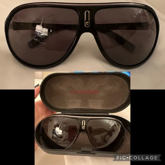 CARRERA RUSH GOLD SUNGLASSES WITHE CASE Black - Image 2