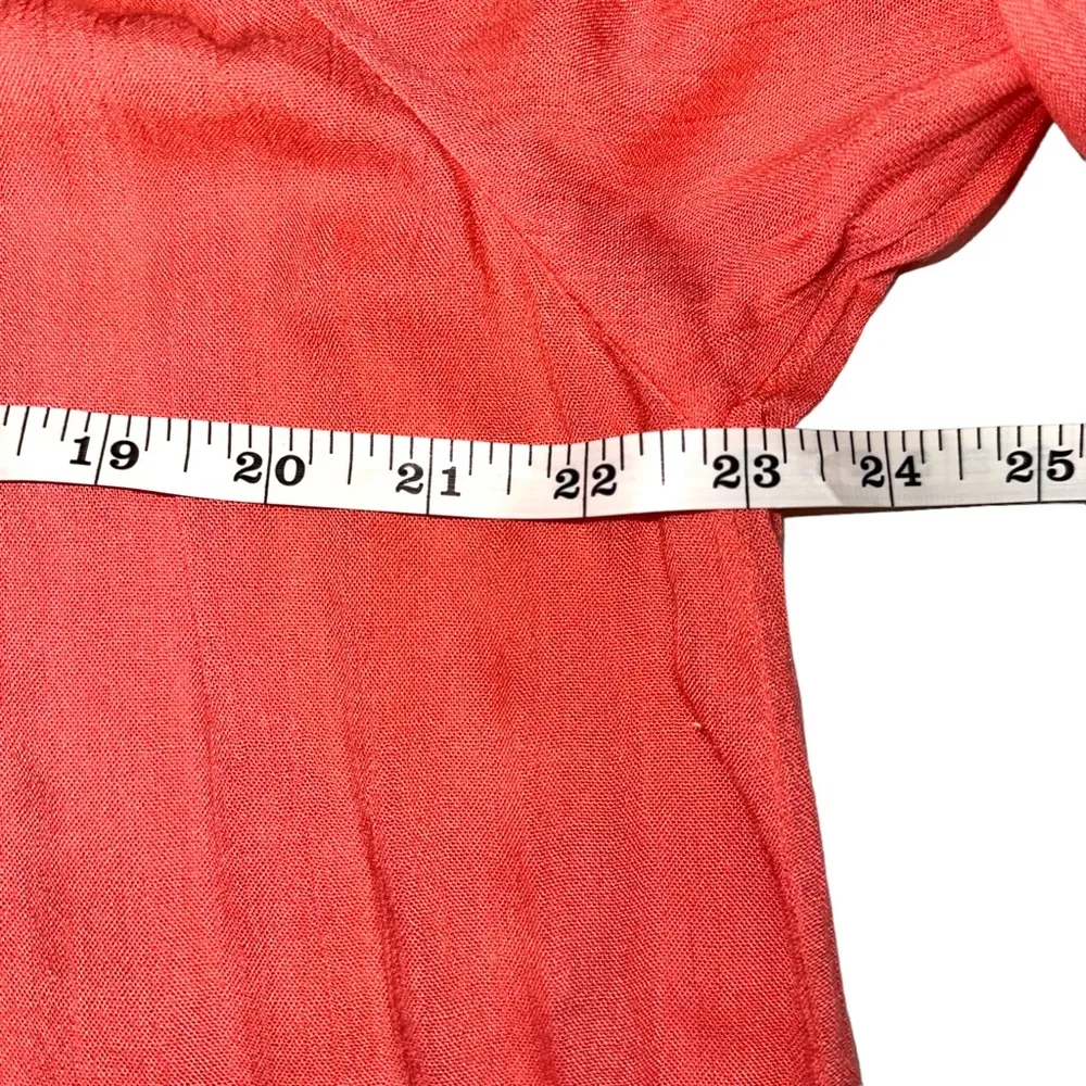 Lovers + Friends Tropical Oasis Cold Shoulder Mini Dress in Coral SMALL - Image 7