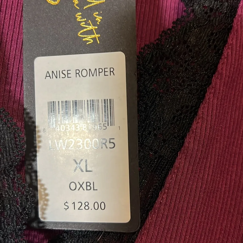 Beach bunny Anise Romper - Oxblood - Image 7