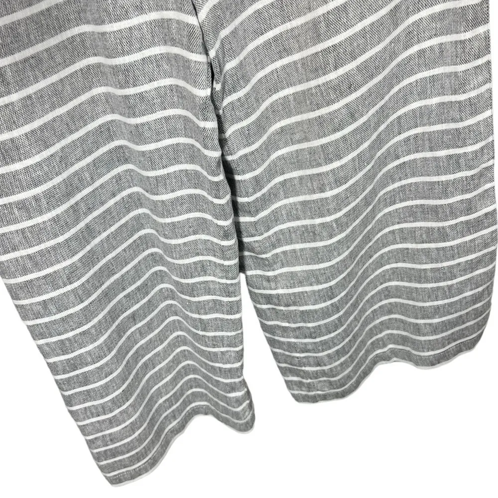 LOFT‎ Linen Blend Wide Leg Halter Jumpsuit S - Image 8