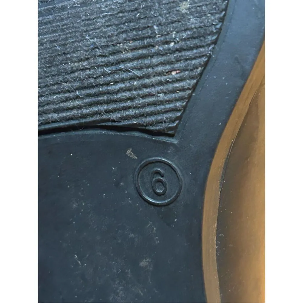 Steve Madden Tsunamii Rain Boots Black Size 6 - Image 9