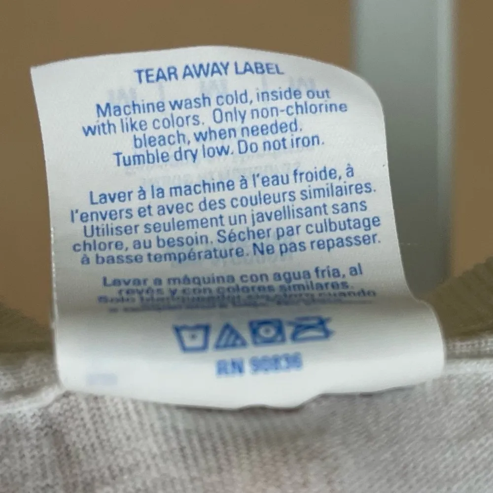 Port & Co Core Blend Size Medium Boise State Broncos Graphic Crewneck Tee Shirt White - Image 7