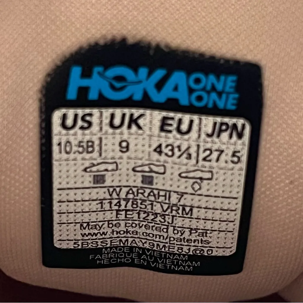 Hoka Arahi 7 Vanilla Beige Athletic Running Shoes Sneakers Women’s Size 10.5 - Image 8