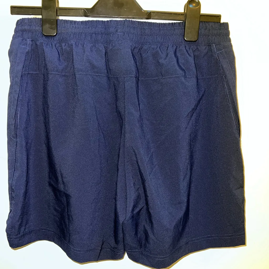 Adidas Navy Performance Shorts women’s 5” - Image 6