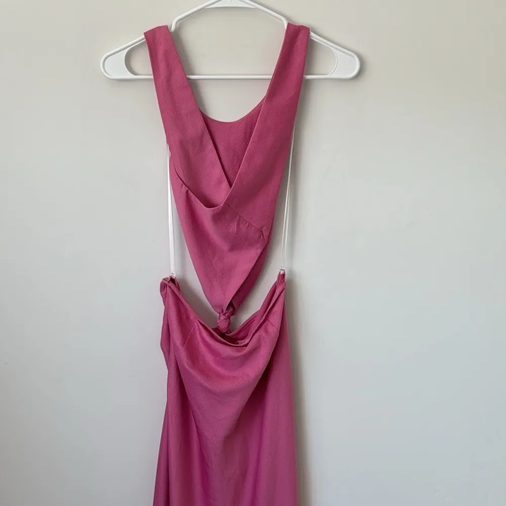 L'Academie The Sinclair Maxi Dress in Orchid Pink Size: M - Image 9