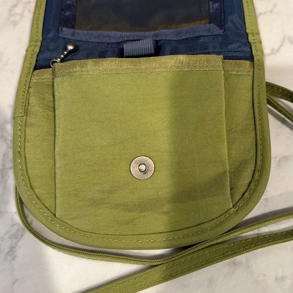 Baggalini crossbody convertible belt bag bright green festival travel bohemian - Image 11