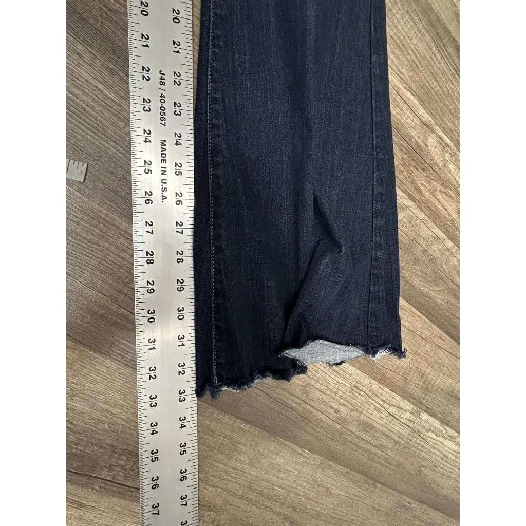 Judy Blue Women's Flare Jeans Size 15/32 Tall JB82343DK Dark Wash High Waist - Image 6