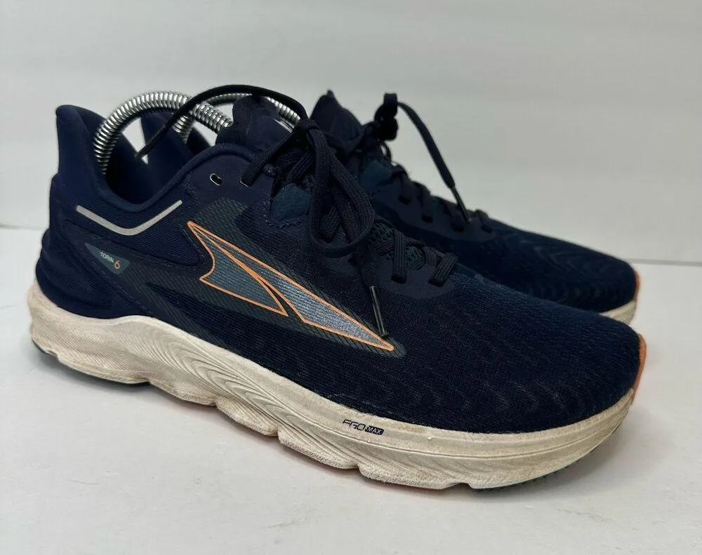 Altra Womens size 9 Torin 6 Road Running Sneakers Shoes Blue Lace Up 500601 - Image 12