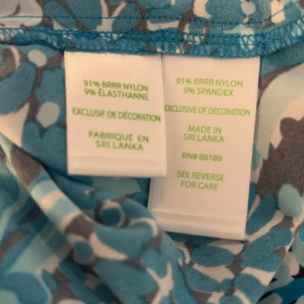 NWT Lilly Pulitzer Seana UPF 50 Long Sleeve Dress in Blue Resort White Mermazing - Image 10