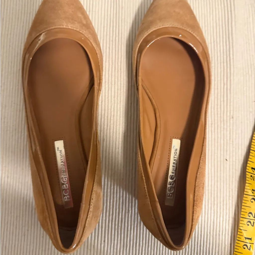 BCBGeneration Brown Suede Flats 7 - Image 7