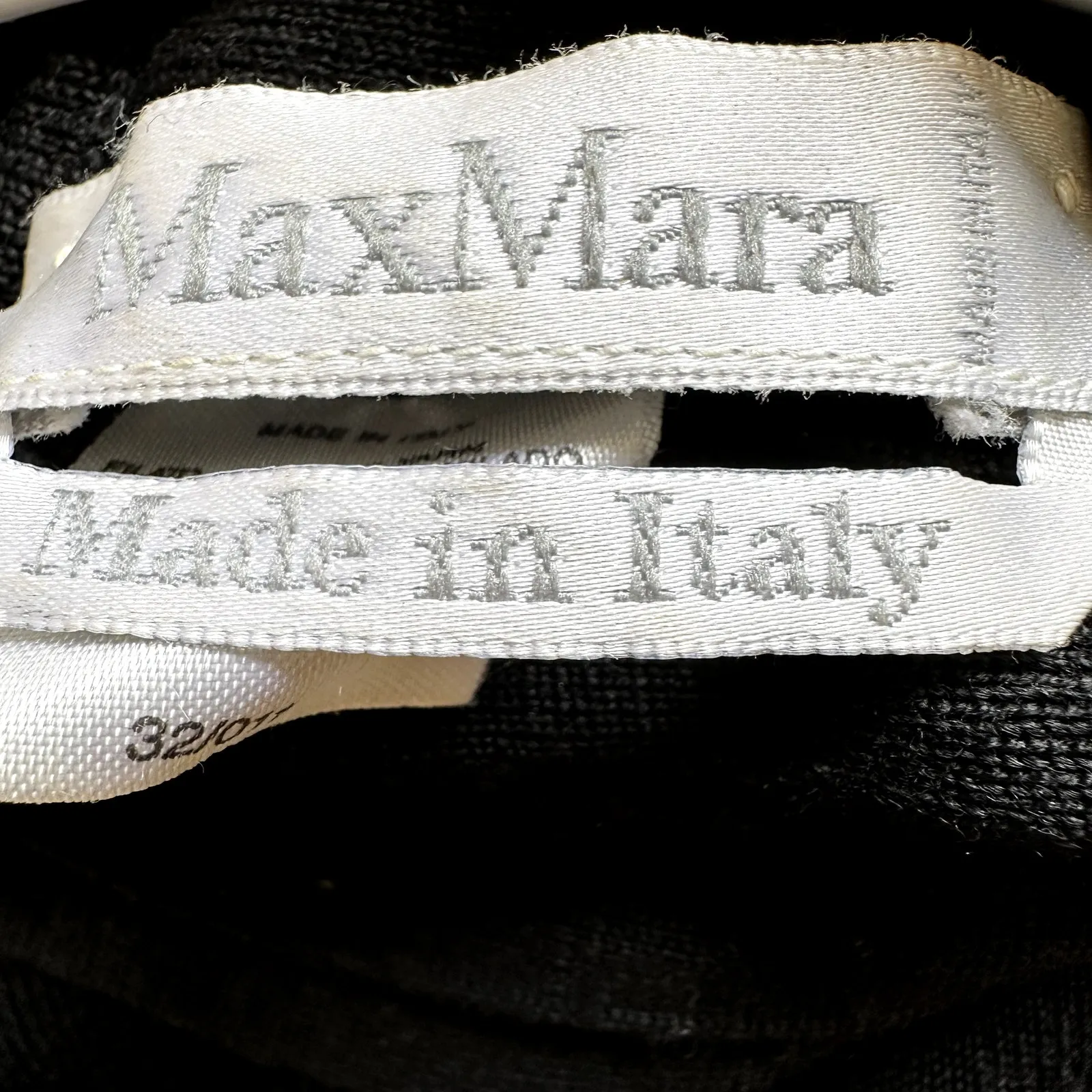 Max Mara 100% Wool Sweater Turtleneck Pullover Ribbed Trim Black XL - Image 6