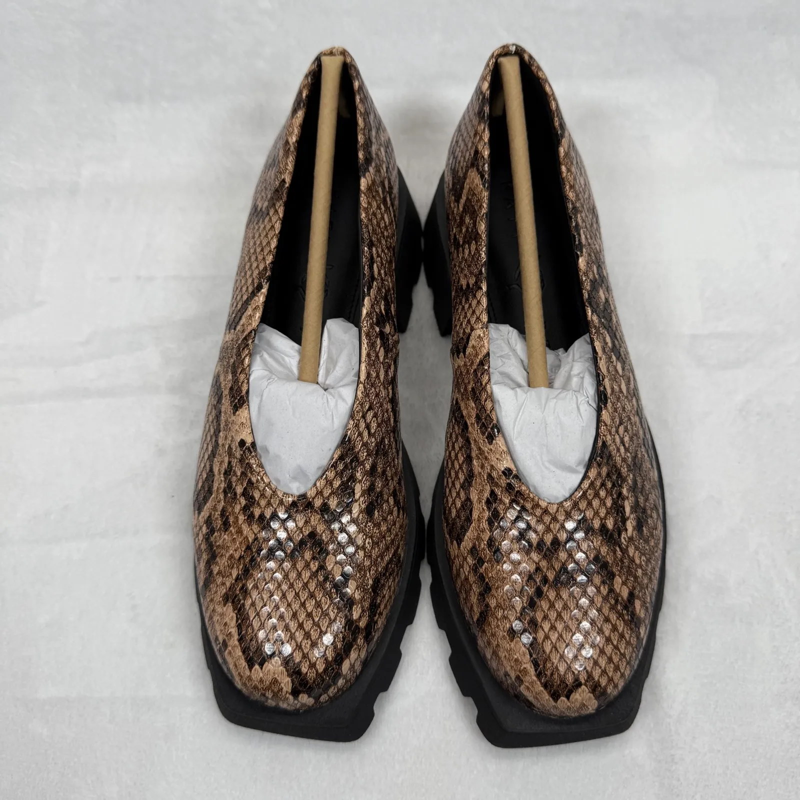 Katy Perry The Daarling Slip On Loafer Platform Lug Sole Shoes‎ True Taupe 5M - Image 3