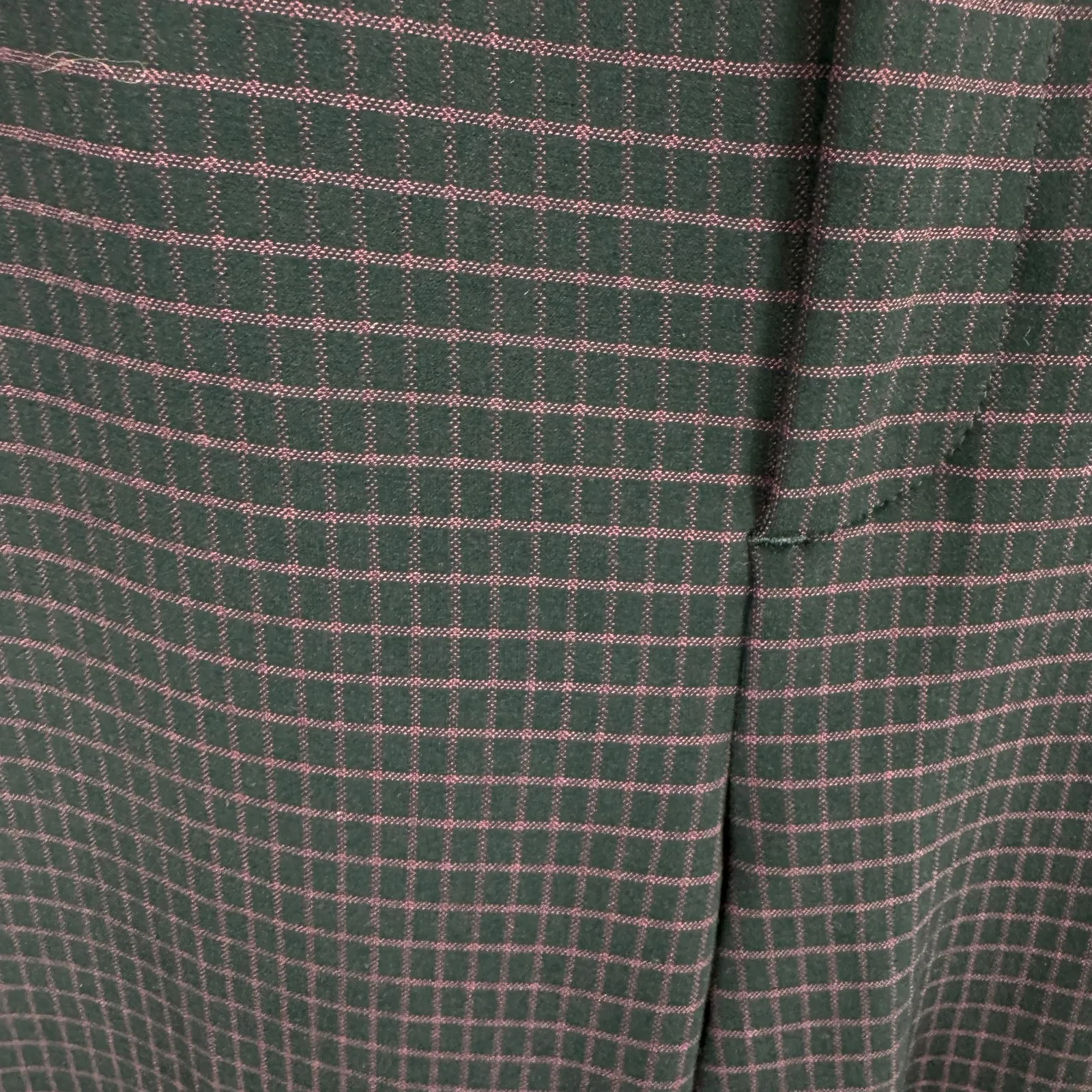 Liverpool NWT Black Burgundy Checkered High Rise Straight Leg Trousers 12 Tall - Image 4