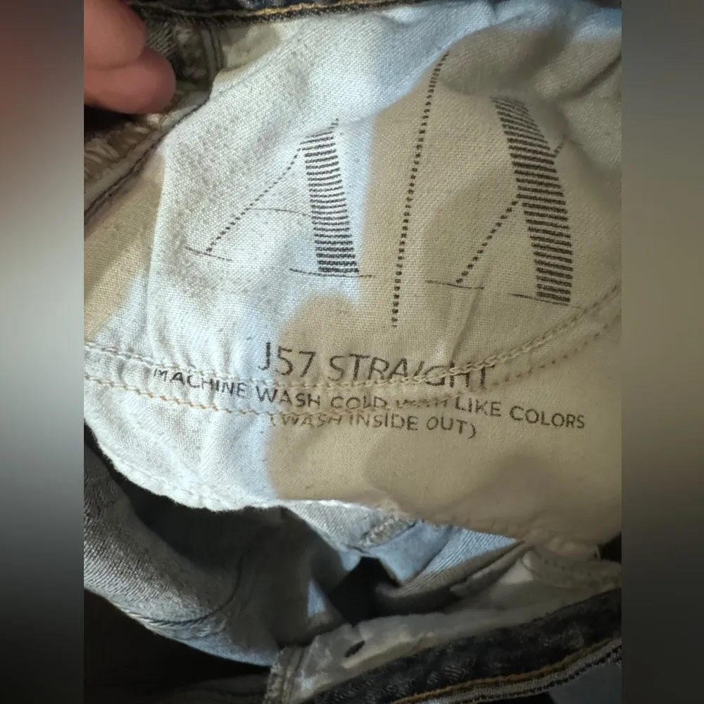 A/X Armani Exchange Denim Women's Jeans J57 Ultra Low Rise Size 10 Reg - Image 13