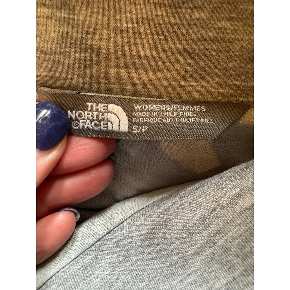 The North Face Vest Women Small Gray Faux Fur‎ Hybrination Thermal 3D Gorpcore - Image 11