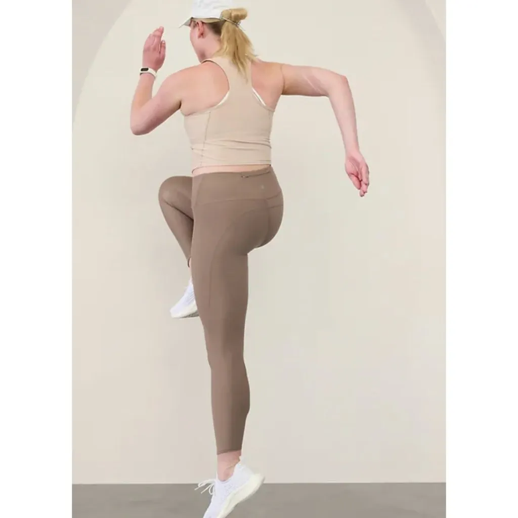 New Athleta M Interval Tank Abalone Tan Medium - Image 6