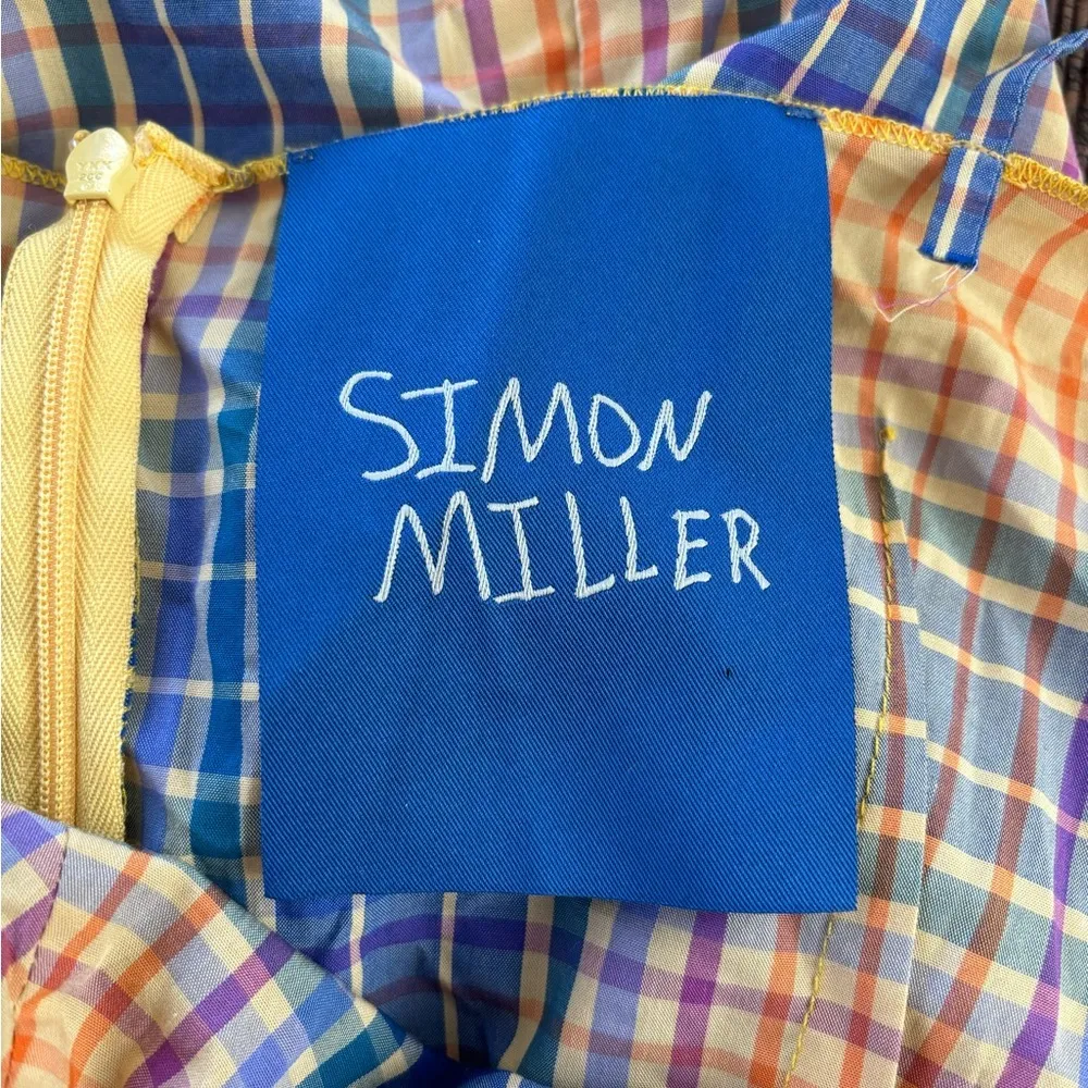 Simon Miller Tawas Plaid Mini Dress - Image 5