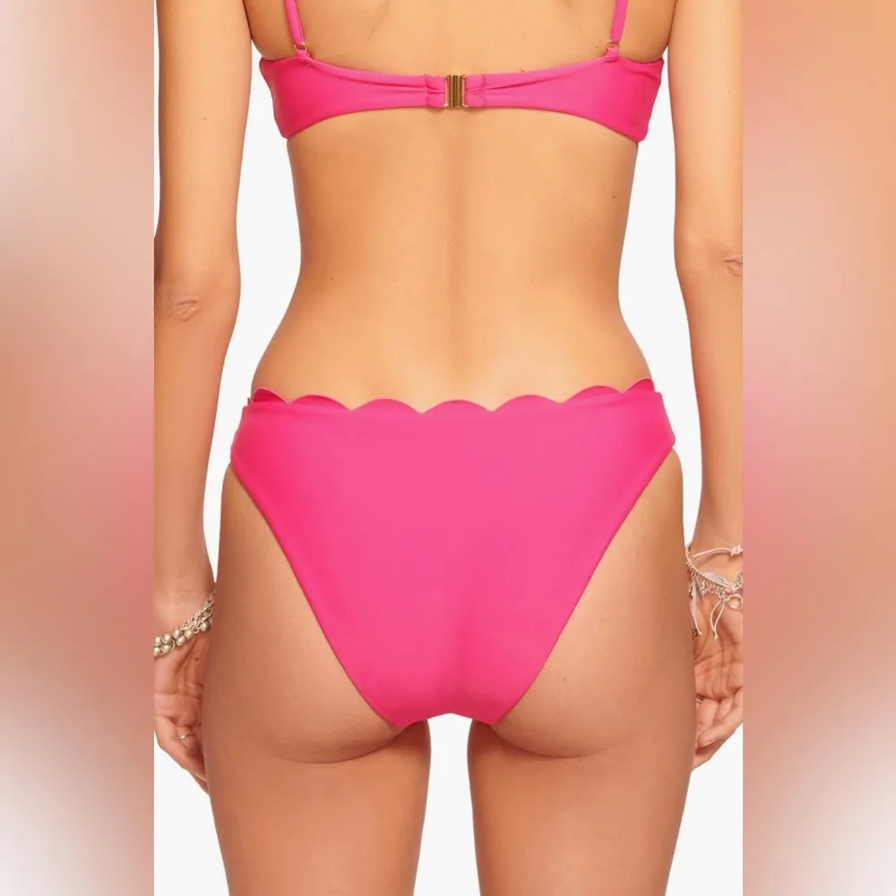 Ramy Brook Leyla Scalloped Bikini Set, Top size Medium,Bottom Size X-Large, $216 - Image 6