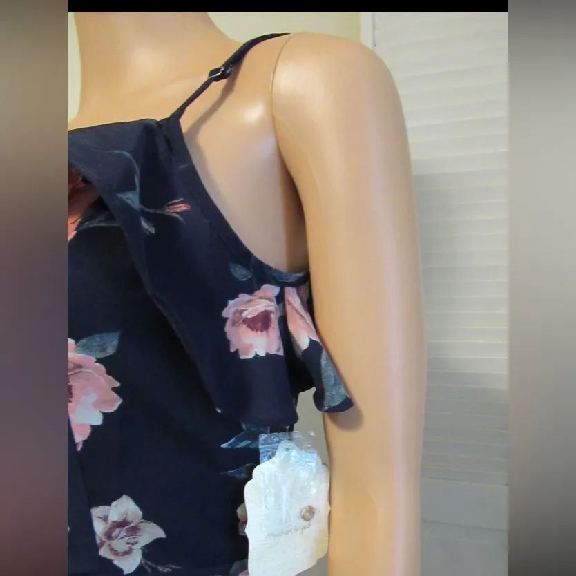 Altar’d state size Small NWT navy blue floral  sleeveless maxi dress sundress - Image 8