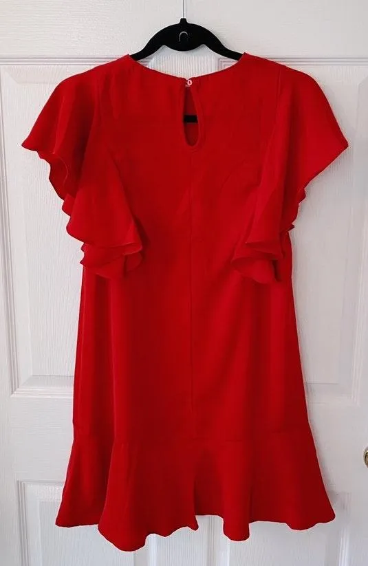 Nasty Gal Red Shift Dress - Image 5