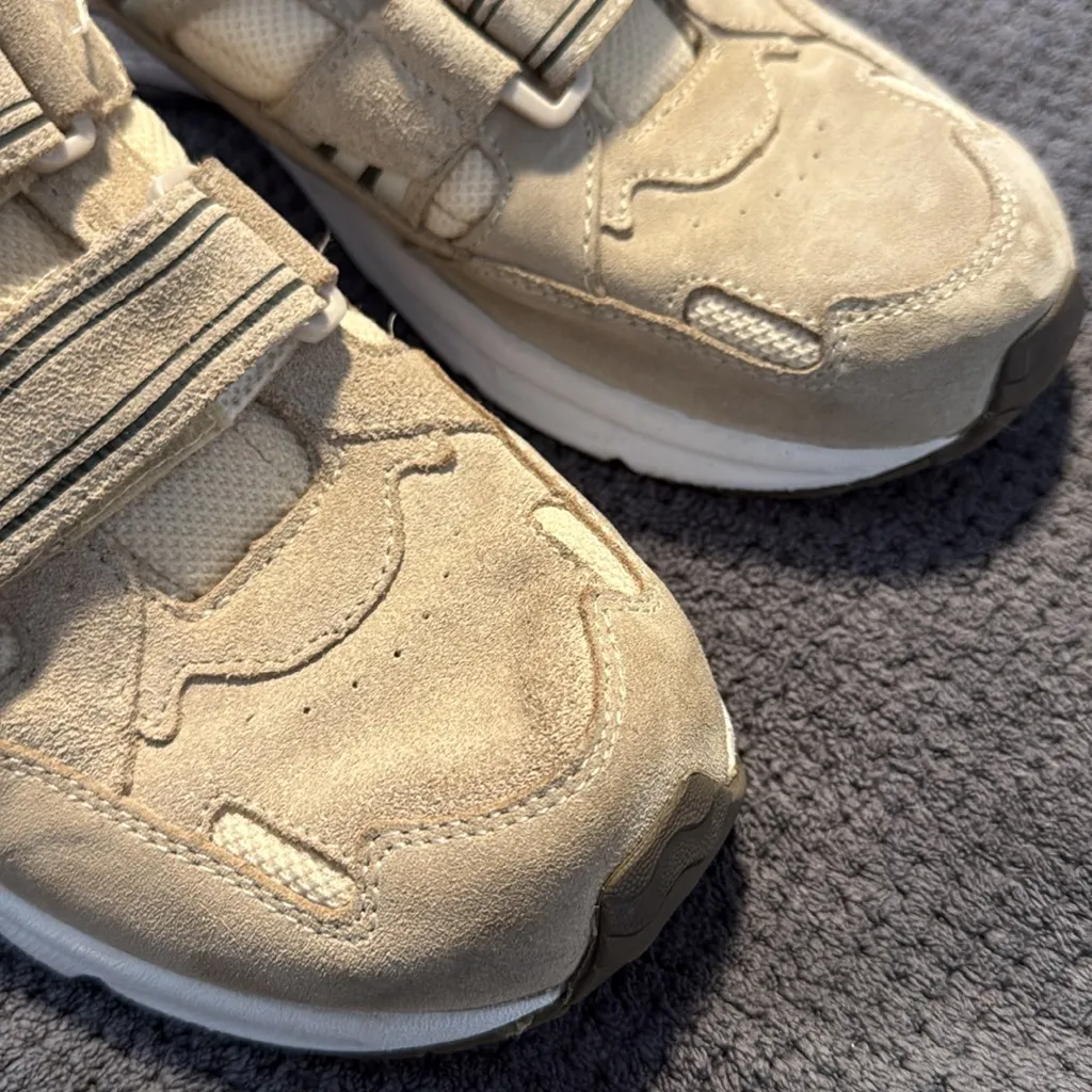 Vionic Tabi Walker Womens Size 9.5 Walking Shoes Sneakers Cream Beige Orthotic - Image 5