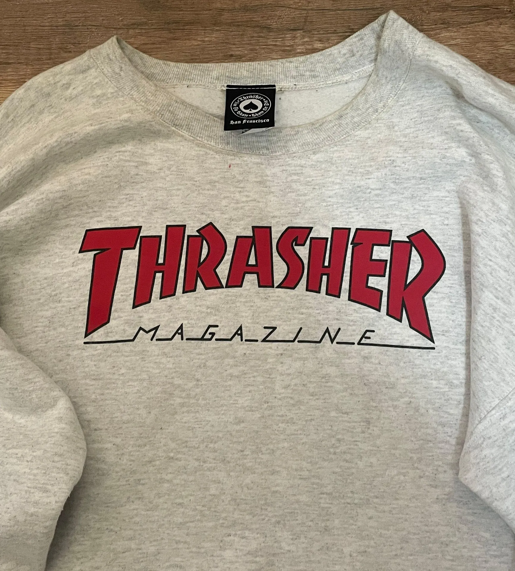 Thrasher Grey  Crewneck - Image 2
