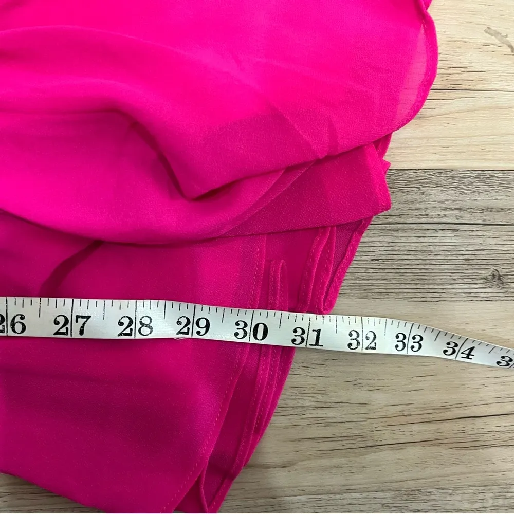 NWT She + Sky JUST IN LOVE SMOCKED DRESS IN FUCHSIA size small - Image 4