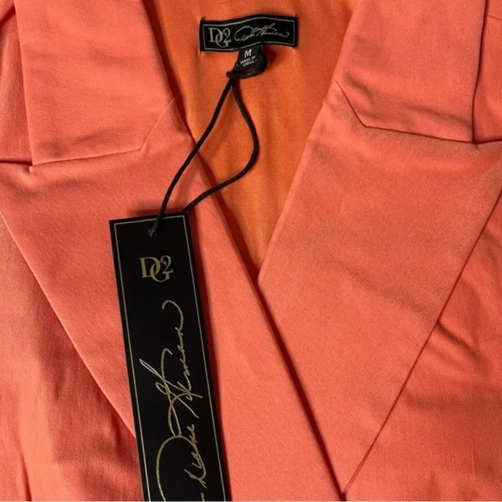 DG2 Collection Women’s Coral Jacket, Size M, NWT. Orange Size M - Image 4