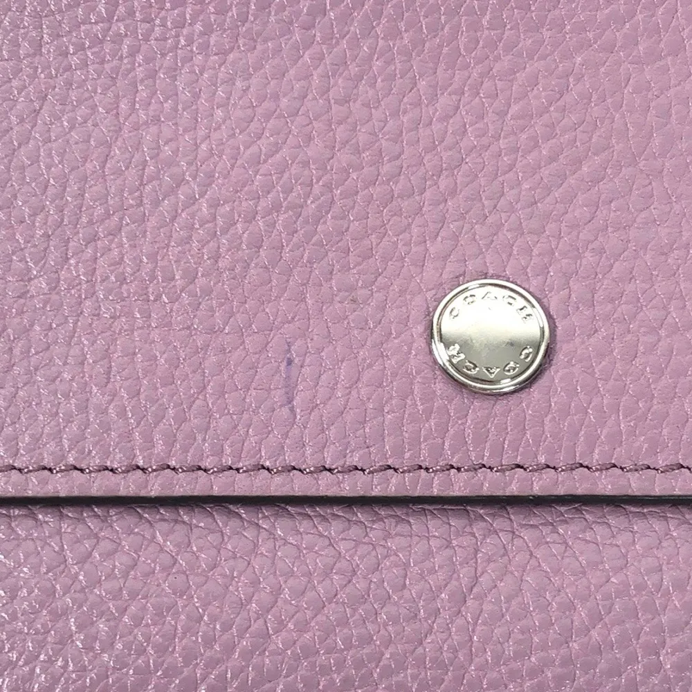 Coach Double Wristlet in Purple Colorblock - Image 12
