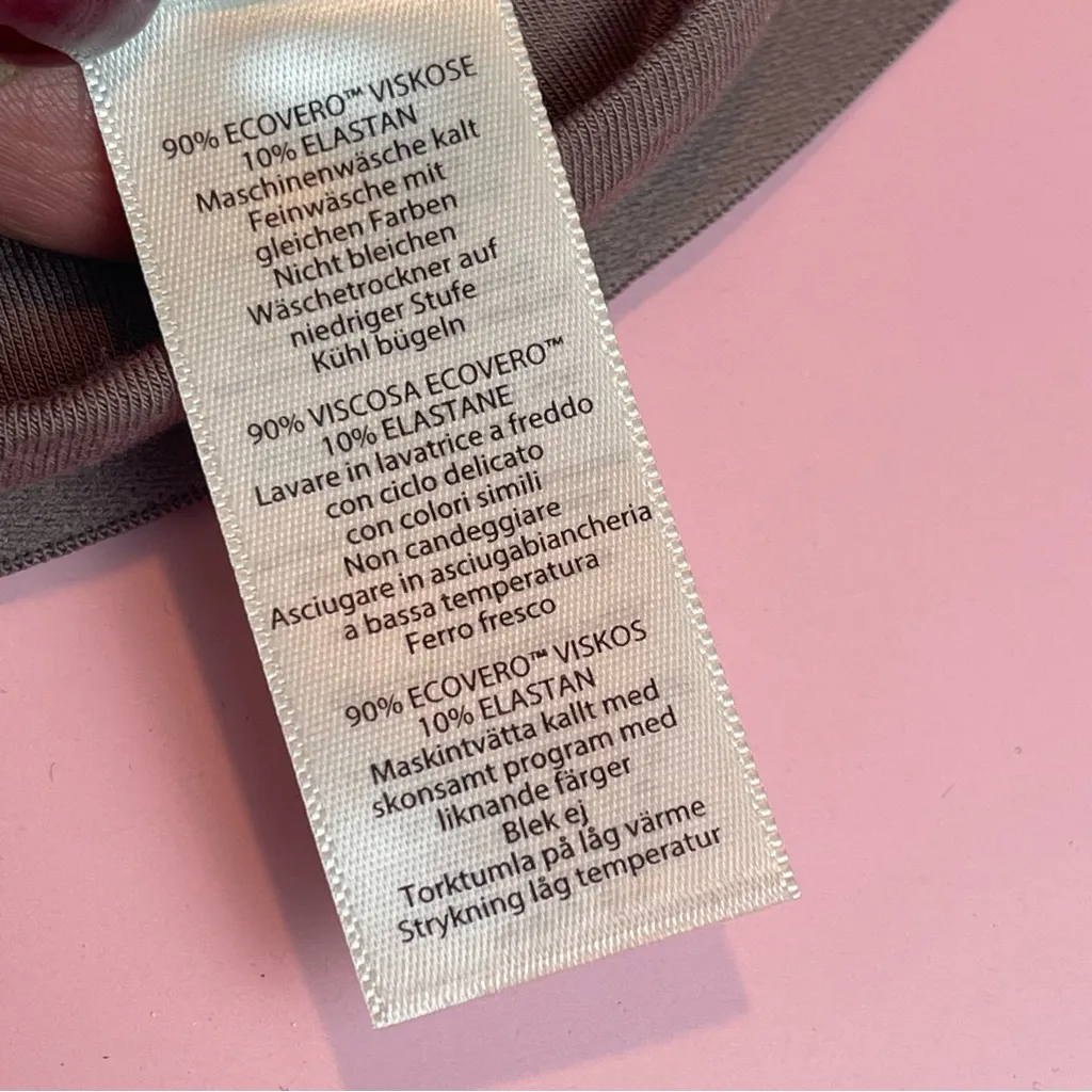 UGG Francis Bralette Taupe Brown Size L NWT Wireless Soft - Image 10