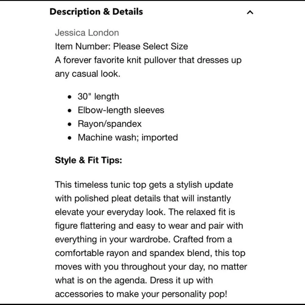 | Pleated Tunic Elbow Length Sleeves Stretchy Gray Abstract 12 - Image 8