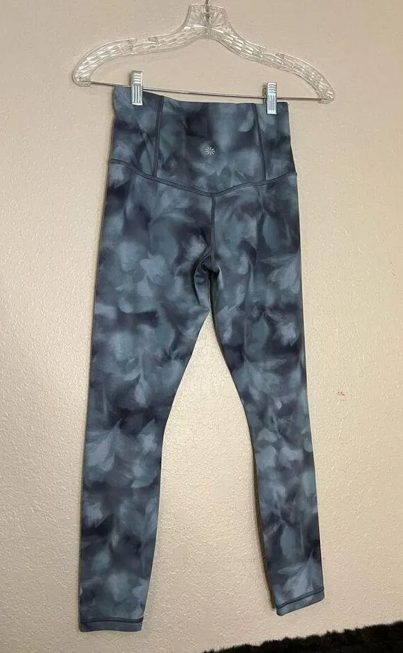 Athleta tye dye elation blue leggings Sz Xs - Image 3
