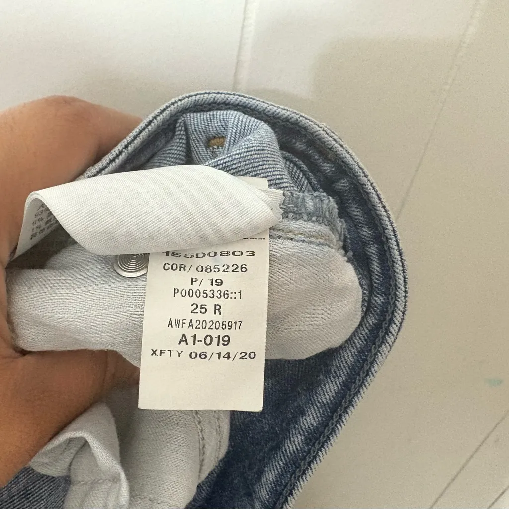 Abercrombie & Fitch Super Skinny Ankle Jeans High Rise Blue Size 0 / 25 - Image 8