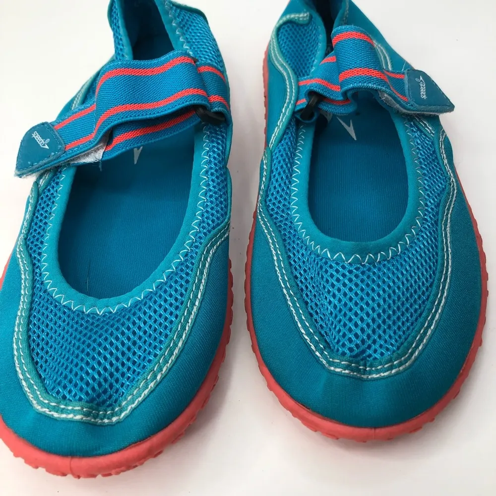Speedo Medium Water Shoes Blue & Pink - Image 3