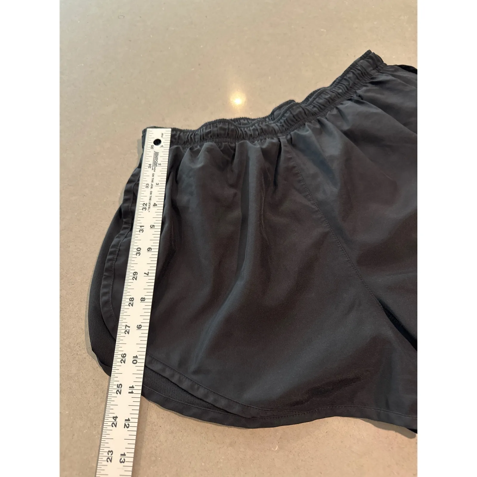 Nike Running Shorts Women's Black Athletic Gym Workout Sportswear‎ - Image 2