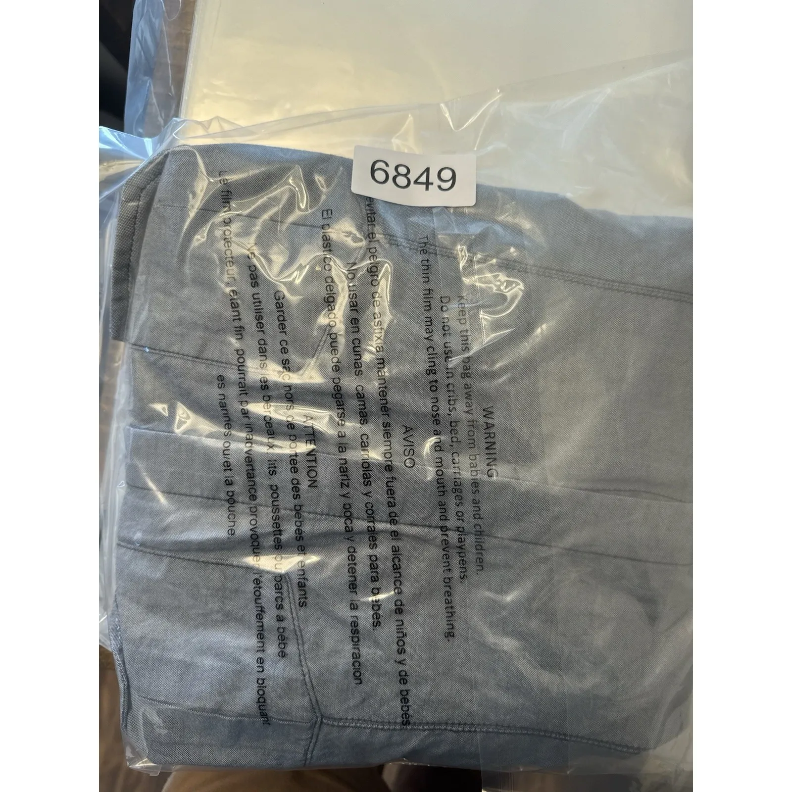 5.11 Tactical Women's Athena Long Sleeve Snap Button Chambray Top Size Small 511 - Image 12