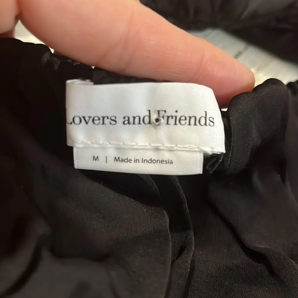 Lovers + Friends Black Alaric Key Hole Halter Top Size M - Image 5