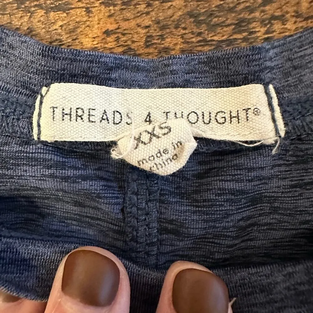 Threads for Thoughts Sleeveless Cropped Tee- EUC - Image 4
