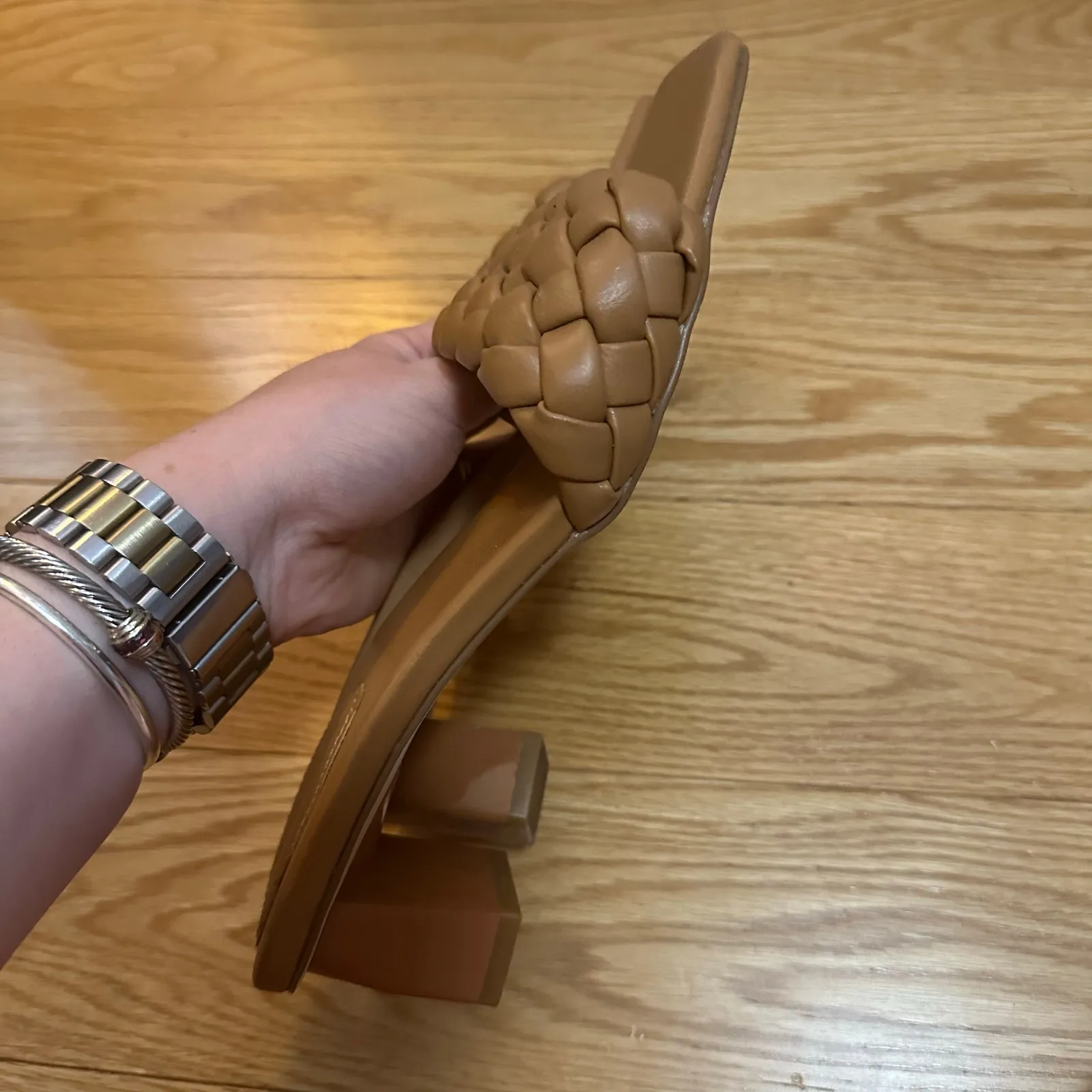 Just FabTonika Braided Strap Heeled Sandal Size 8 - Image 5