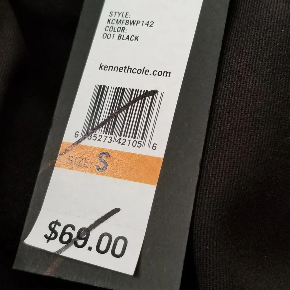 Kenneth Cole Contrast Piped Dress Pants Size Small - Image 8