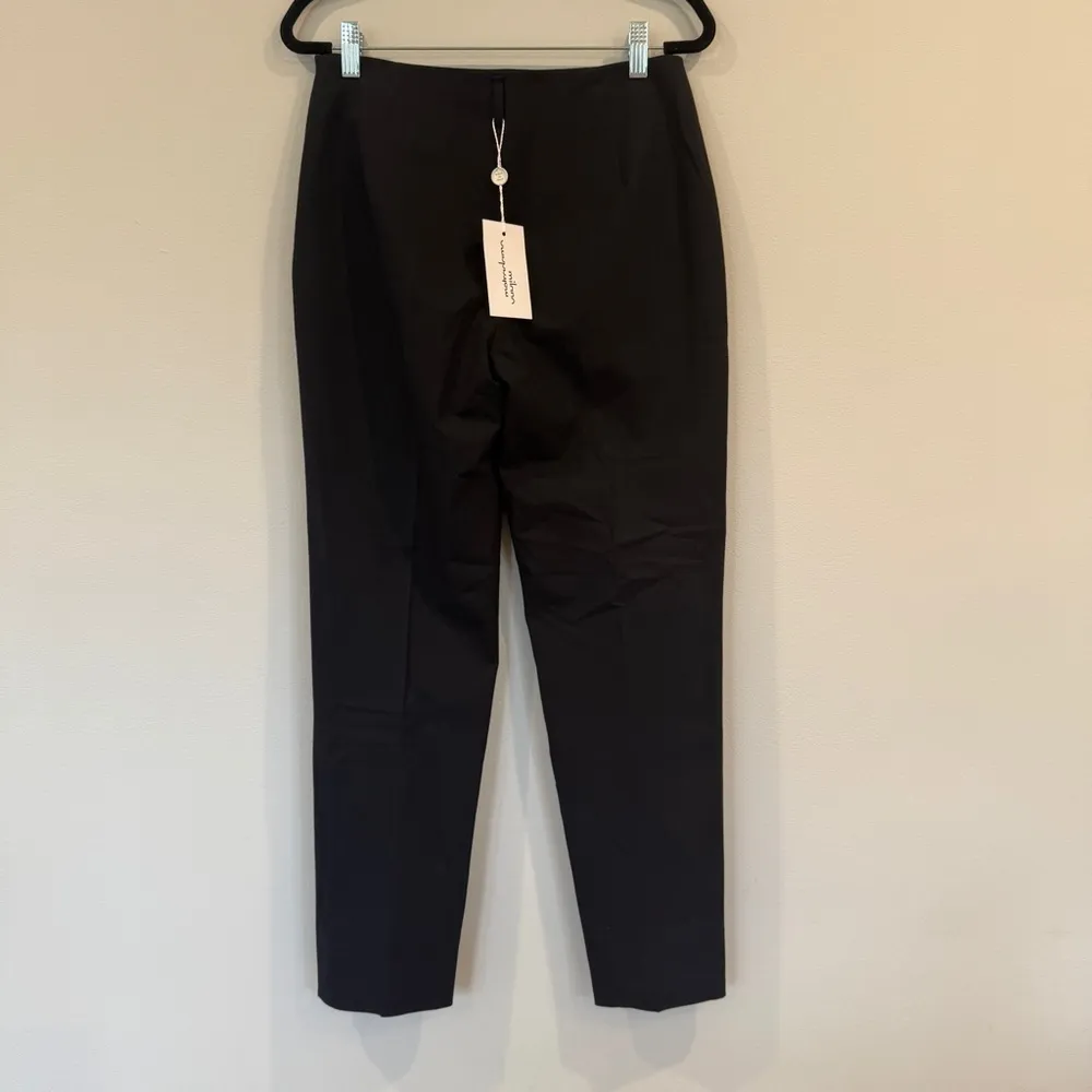 Metradamo Milano Giappo Straight Leg Dress Pants Black Size 6 - Image 5