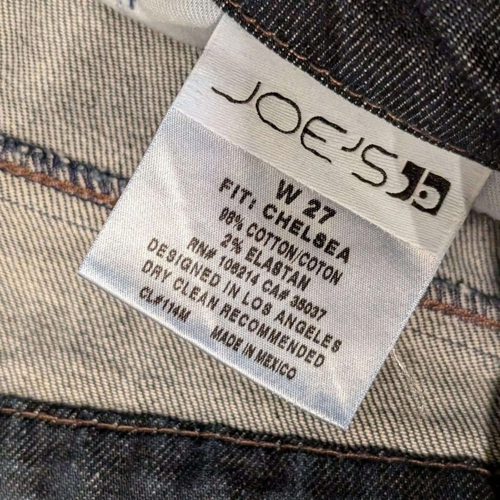 👖👖Joe's Jeans 27 Chelsea Skinny Leg Designer Premium Denim Bundle Lot 2 Pairs - Image 6
