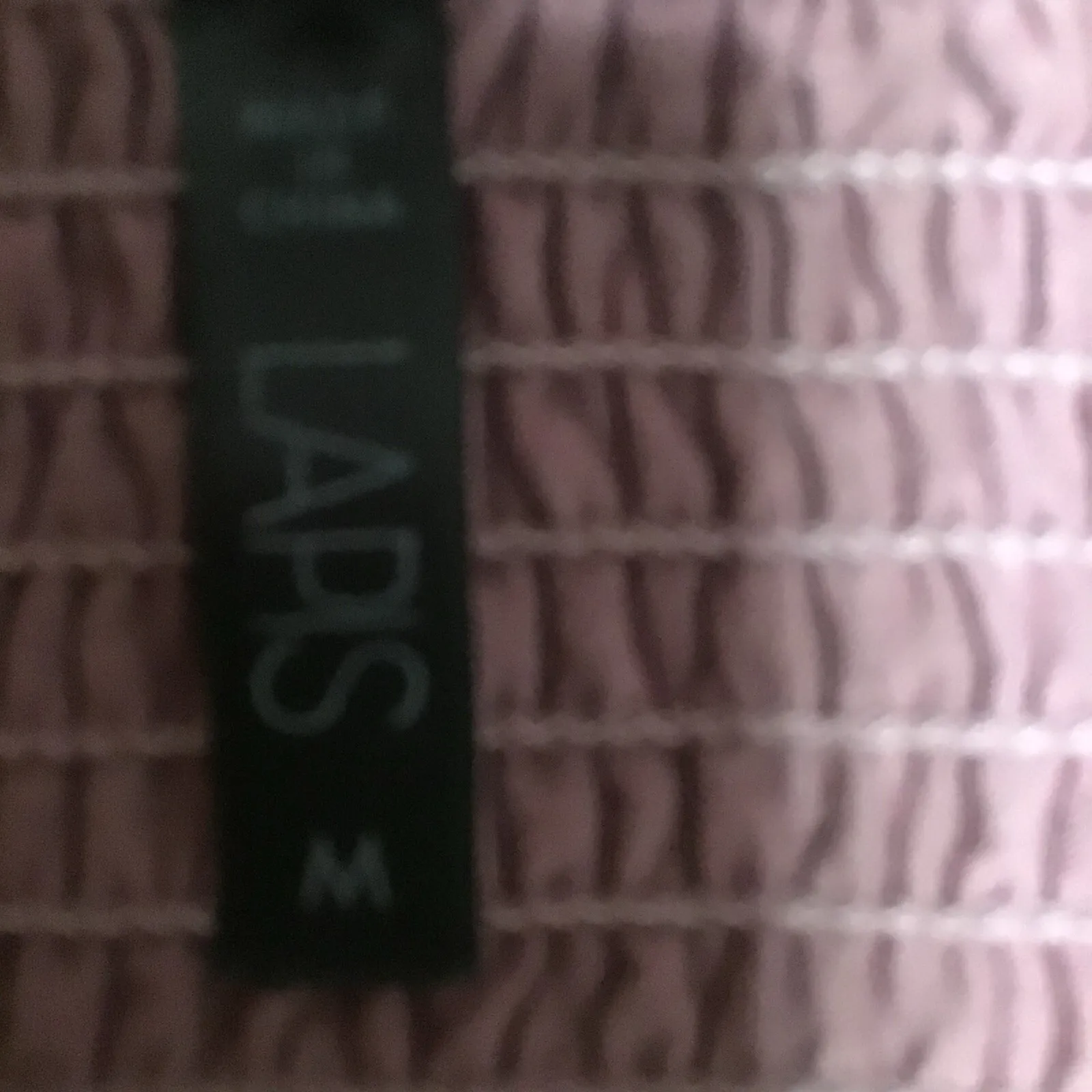 Lapis Womens Off shoulder Dress Old Rose Color‎ Size Med Midi Crocheted Sleeves - Image 5