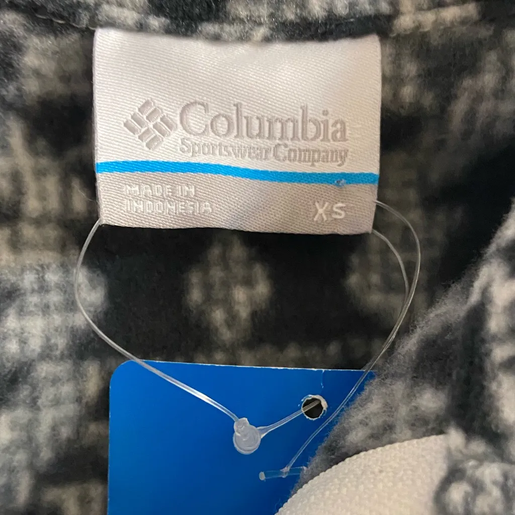 Columbia fleece zip up jacket  Aztec print women XS NWT - Image 7